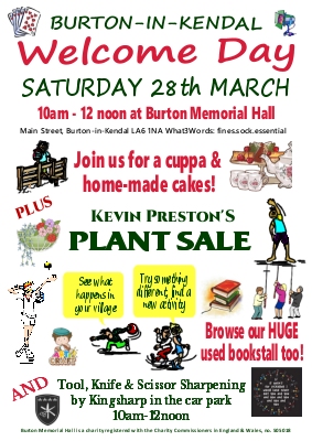 Welcome to Burton Day - Sat 28 Mar 2026