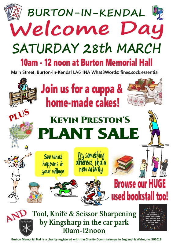 Welcome to Burton Day - Sat 28 Mar 2026